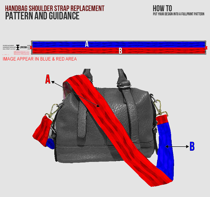 fullprint  Handbag Shoulder Strap Replacement 3