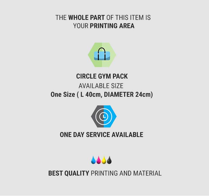 fullprint  specification mobile circle gym bag 2