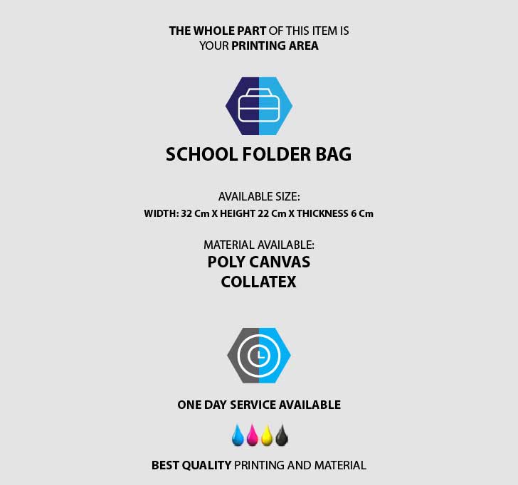fullprint  School Folder Bag 3
