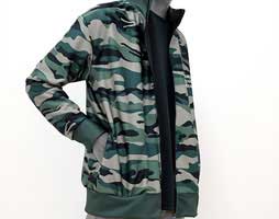 Jaket turtleneck fullprint 1