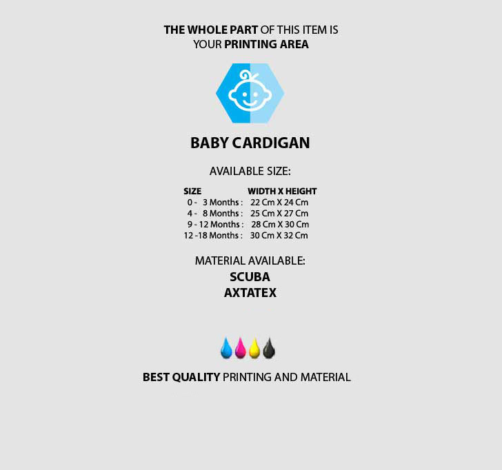 fullprint  Baby cardigan 3