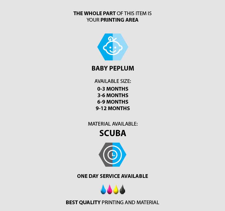 fullprint  Baby Peplum 3