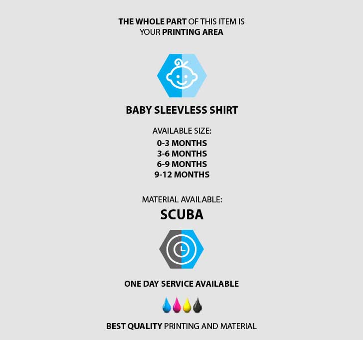 fullprint  Baby Sleeveless Shirt 3