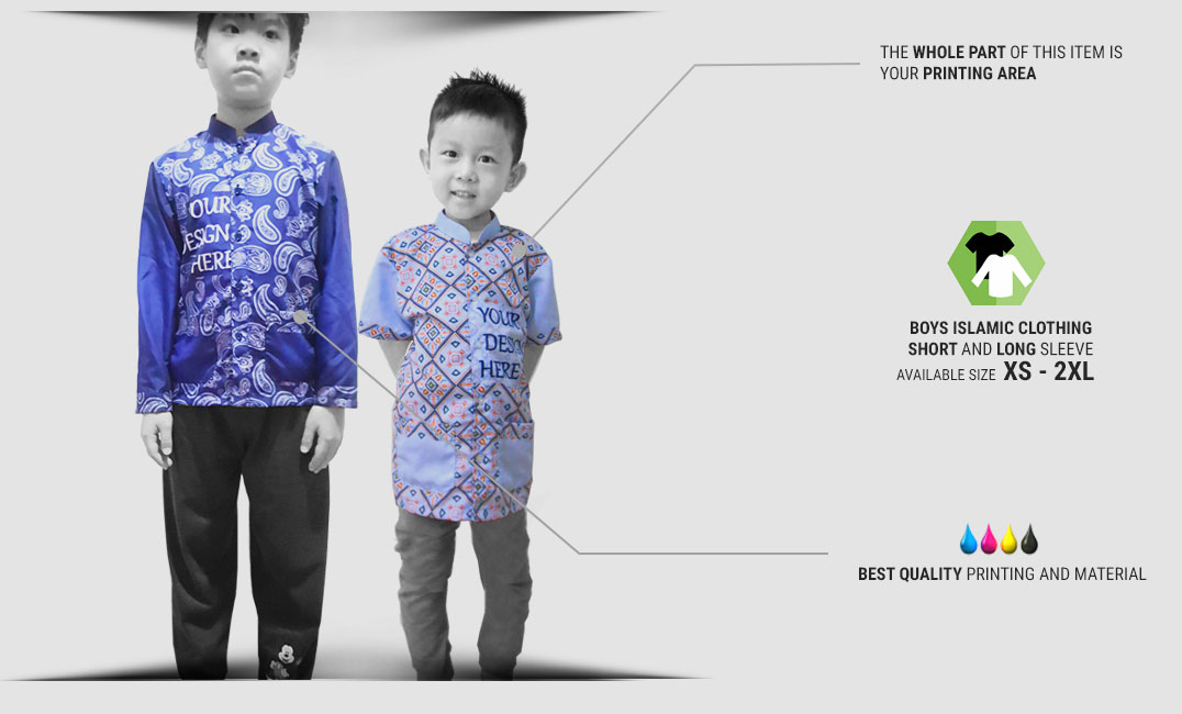 boys islamic clothing specification