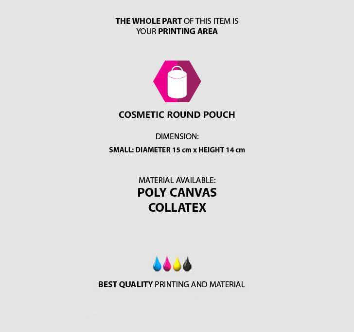 Cosmetic Round Pouch 3