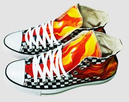 high top shoes custom 41