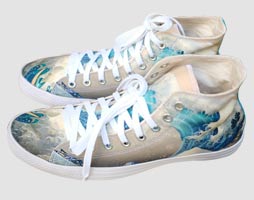 high top full image shoes custom 91