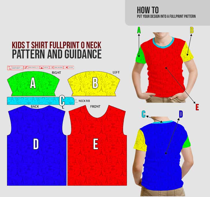 fullprint t shirt kids 2