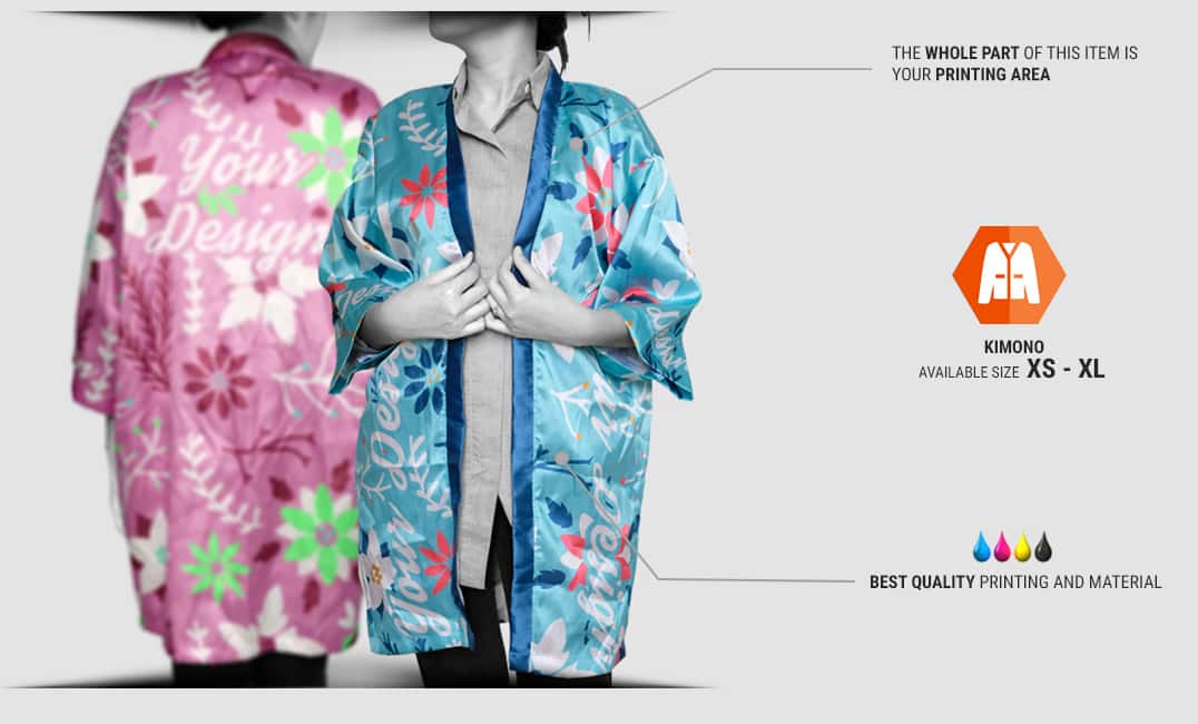 specification kimono