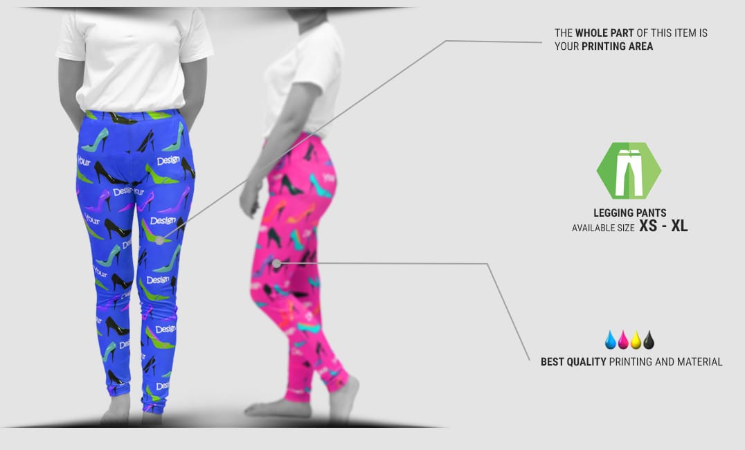 celana legging spesifikasi